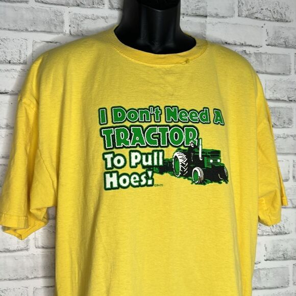 Funny Farming Tractor Tee John Deere Humor Size 2X - Picture 2 of 4